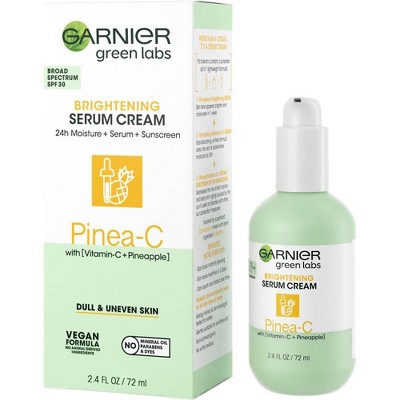 Garnier Green Labs Pinea-C Brightening Serum Cream with SPF 30 - 2.4 fl oz