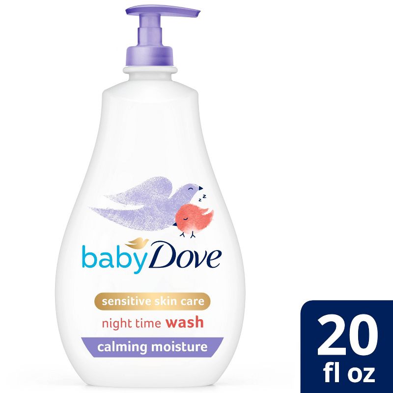 Baby Dove Calming Nights Body Wash - 20 fl oz, 1 of 16