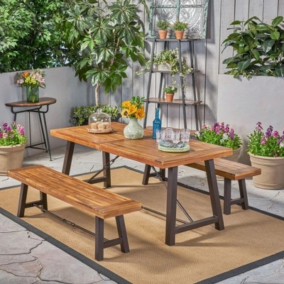 Maggift Outdoor Patio Seating Sets, Unique Design, Ideal for Conversations, Perfect for Gardens and Living Spaces, Beige, 63"*14.5"*17.75"