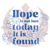 Juniors Womens Star Wars Hope Is Not Lost Today It Is Found, Princess Leia T-Shirt - 2 of 4