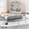Kids Toy Storage Organizer with 5-Section Cubby Bookshelf, Wooden Cabinet for Playroom & Nursery - 4 of 4