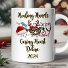Plaid Nurse Christmas Mug, Gift for Medical Assistants and Hospital Technicians (Non-Custom Only)| Ornamentallyyou - 4 of 4