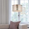 10" Parvinda Silver/White and Brass Pendant Lamp - River of Goods: Adjustable Ceiling Fixture, UL Listed - 2 of 4