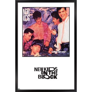 Trends International New Kids on the Block - Step By Step Album Series Framed Wall Poster Prints - 1 of 4