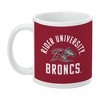 Rider University Broncs Logo Ceramic Coffee Mug Novelty Gift Mugs for Coffee Tea and Hot Drinks 11oz White - 3 of 4