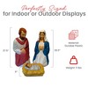 Union Products 74150 LED Nativity Set Blow Mold Outdoor Christmas Decoration - 3 of 4