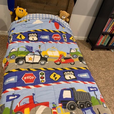 Jogo de Cama 5 Peças Tratores Dream Factory Trucks Tractors Cars Boys  5-Piece Comforter Sheet Set - Bebe Importados Miami