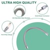WOWOW Pre-Rinse 18.5 in. Stainless Steel Flexible Hose for Commercial Sink Faucet - 4 of 4