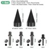 Unique Bargains Firewood Outdoor Farm Log Splitter Drill Bit 2 Pcs - 3 of 4