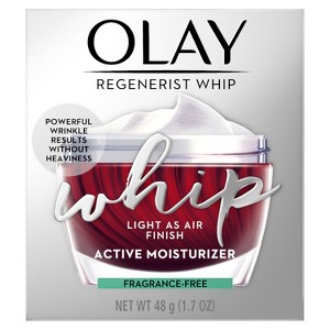 Olay Regenerist Whip Fragrance Free Facial Moisturizer - 1.7oz
