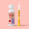 Infants' Dye-Free Acetaminophen Fever Reducer/Pain Reliever Liquid - Grape - 2 fl oz - up&up™ - 2 of 4