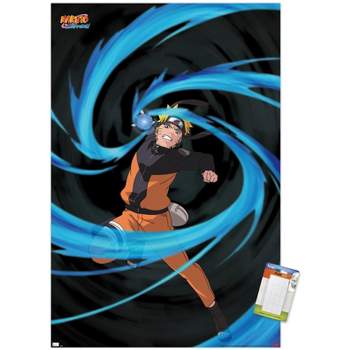 Trends International Naruto Shippuden - Naruto Uzumaki Unframed Wall Poster Print White Mounts Bundle 14.725" x 22.375"