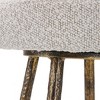 Uttermost Braven White Fabric Counter Stool - 3 of 4
