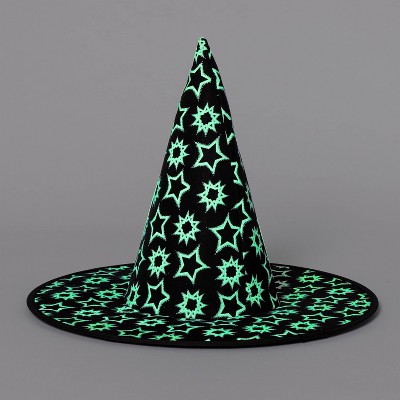 Kids' Glow in the Dark Witch Hat Halloween Costume Headwear - Hyde & EEK! Boutique™