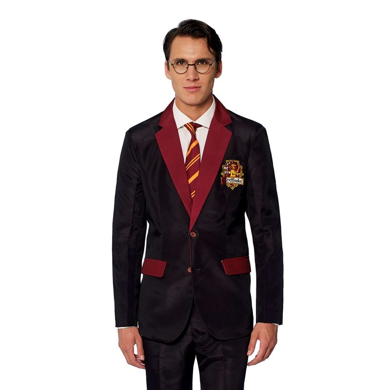 Suitmeister Men's Party Suit - Harry Potter Gryffindor Costume Suit - Multicolor, 3 of 6