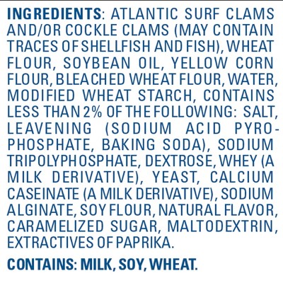 Sea Pak Clam Strips Family Size - Frozen - 20oz