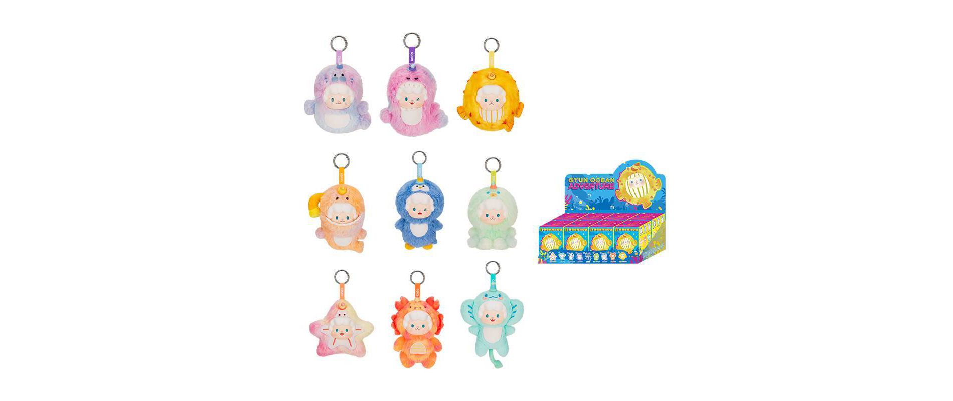 Top Toy MEE MEE Ocean Adventure Series Vinyl Plush Blind Box