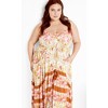 Women's Plus Size Lilah Love Maxi Dress - ivory | CITY CHIC - 3 of 4