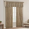 Fully Embroidered Luxurious Tree Branch Pattern Window Curtain Panel, Faux Silk Textured Light Filtering Curtain for All Seasons - 2 of 4