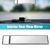 Unique Bargains Rear View Mirror Car Universal 14.17" 360mm Interior Rear View Mirror Fit Wide Angle Panoramic Clear Convex Surface - image 3 of 4