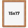 PosterPalooza | Classic Brown Picture Frame - UV Acrylic, Foam Board Backing, Hanging Hardware - 2 of 4