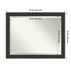 Amanti Art Attic Aged Beveled Wood Framed Bathroom Vanity Wall Mirror - 3 of 4