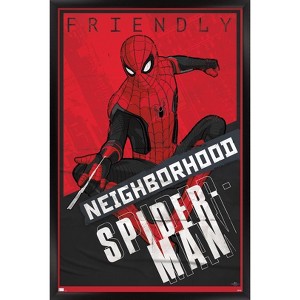 Trends International Marvel Spider-Man: No Way Home - Friendly Framed Wall Poster Prints - 1 of 4