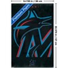 Trends International MLB Miami Marlins - Logo 25 Unframed Wall Poster Prints - 3 of 4