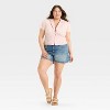 Women's Cap Sleeve Collared Blouse - Wild Fable™ - 3 of 3
