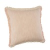 20" X 20" Dark Blue And White 100% Cotton Abstract Zippered Pillow - 4 of 4