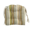 Blazing Needles, 16-inch Spun Polyester Outdoor U-shaped Tufted Chair Cushions (Set of 2) - 2 of 2