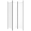 vidaXL 3-Panel Room Divider White 59.1"x78.7" Fabric - 4 of 4