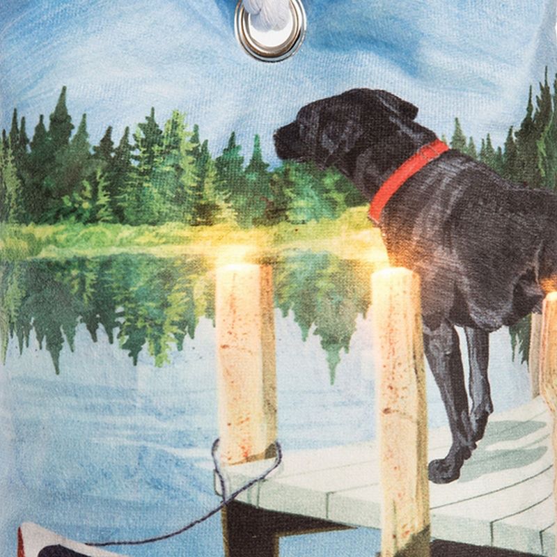 C&F Home Dog Lake Pier Light-Up LED Doorstop, 3 of 5