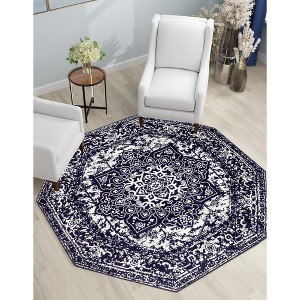 Unique Loom    Richmond Medallion Area Rug - 1 of 4