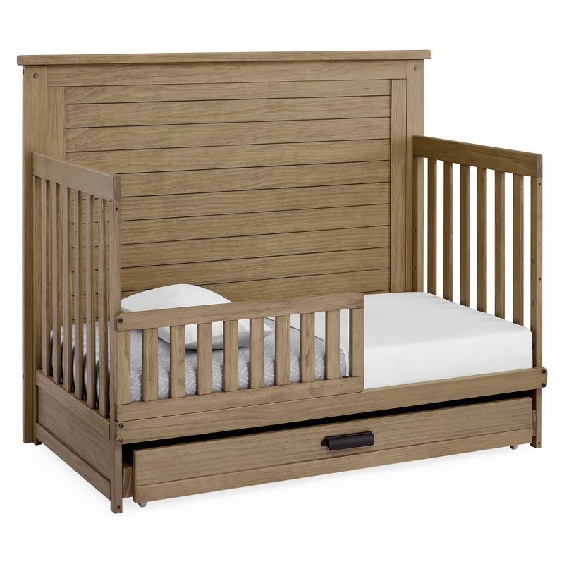Simmons Kids' Caden 6-in-1 Convertible Crib with Trundle Drawer, 6 of 11