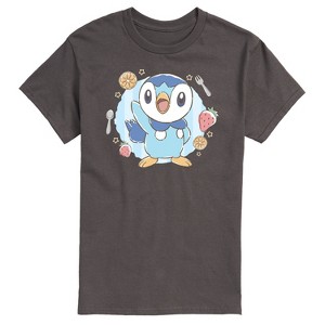 Men's - Pokémon - Cafe Piplup -Men's Short Sleeve Graphic T-Shirt Short Sleeve Graphic T-Shirt - 1 of 4