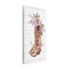 Stupell Industries Country Cowboy Boots Flower Bouquet Wall Plaque Art, 10" x 15" - 2 of 4