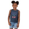 The Juniper Shop America Flag Cherries Coquette Toddler Tank - 4 of 4