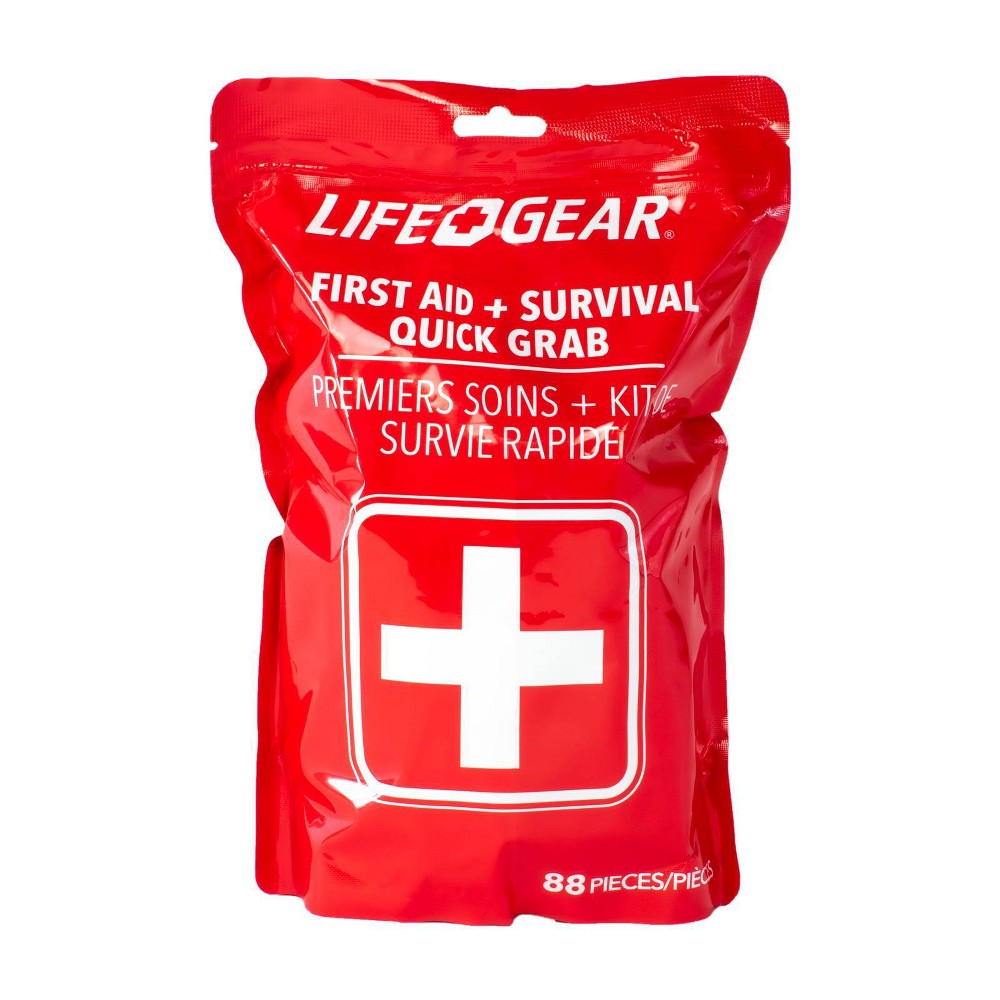 Photos - First Aid Kit Life+Gear 88pc Quick Grab First Aid + Survival Kit