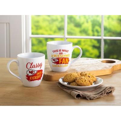 Kansas City Chiefs, Ceramic Cup O'Java 17oz Gift Set