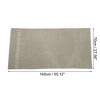 Unique Bargains Soft Absorbent Cotton Bath Towel Classic Design 55.12''x27.56'' for Bathroom Shower 1Pc - 4 of 4