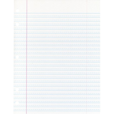 School Smart Handwriting Paper, Ruled Long Way, 11 x 8-1/2 Inches, 500  Sheets