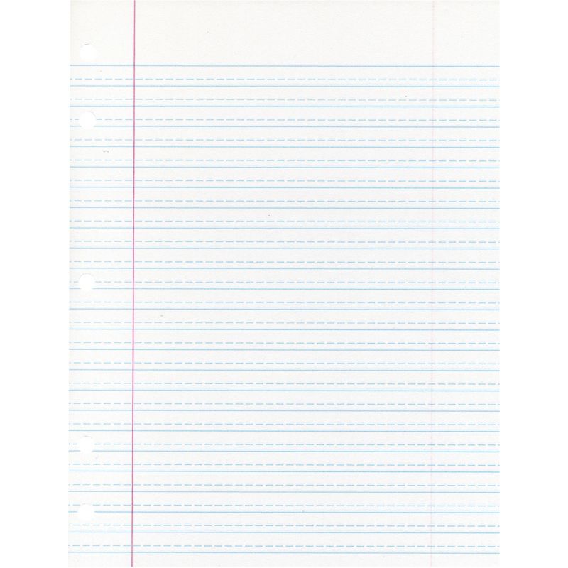 School Smart Ruled Cursive Handwriting Paper with Margin, 8 x 10-1/2 Inches, 500 Sheets, 1 of 3