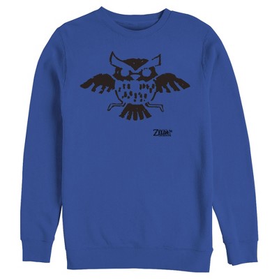Men's Nintendo Legend of Zelda Link's Awakening Owl Hieroglyphic Sweatshirt