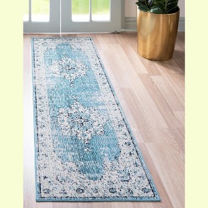Unique Loom    Charm Wishbone Area Rug - 1 of 4