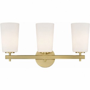 Crystorama Lighting Colton 3 - Light Sconce in  Aged Brass - 1 of 3