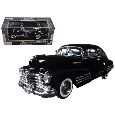 1948 Chevrolet Aerosedan Fleetline Black 1/24 Diecast Model Car by Motormax