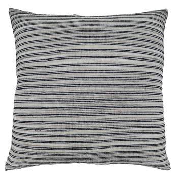 22"x22" Oversize Corded Line Poly Filled Square Throw Pillow - Saro Lifestyle