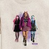 Girls' - Monster High - Clawdeen, Draculaura, Frankie Graphic Long Sleeve Fleece Sweatshirt - 2 of 4