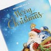 Old World Christmas Ornament Christmas Card, Santa in Sleigh, 7" x 5" - 3 of 4